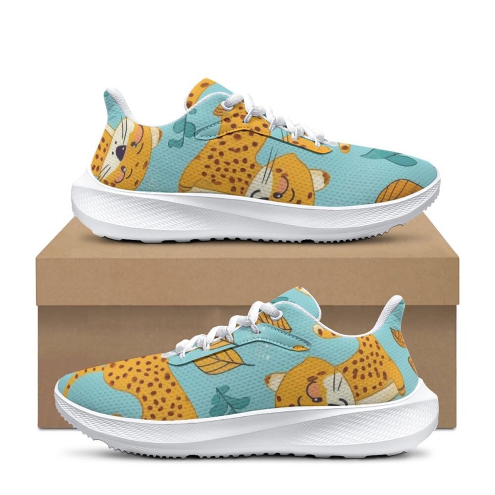 All-Day Walk Sneakers with Breathable Fabric - Owl Out Look