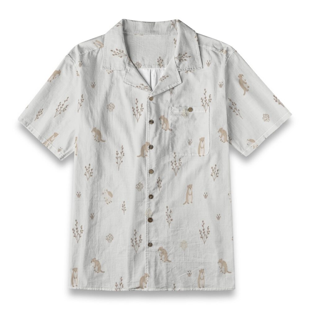 Ocelot Jungle Wild Cat Tropical Shirt