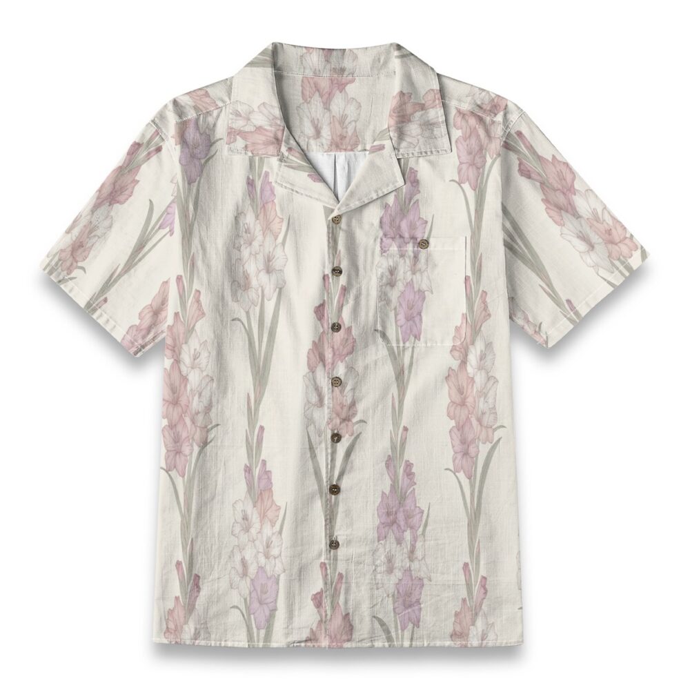 Jonquil Spring Bloom Floral Beach Shirt