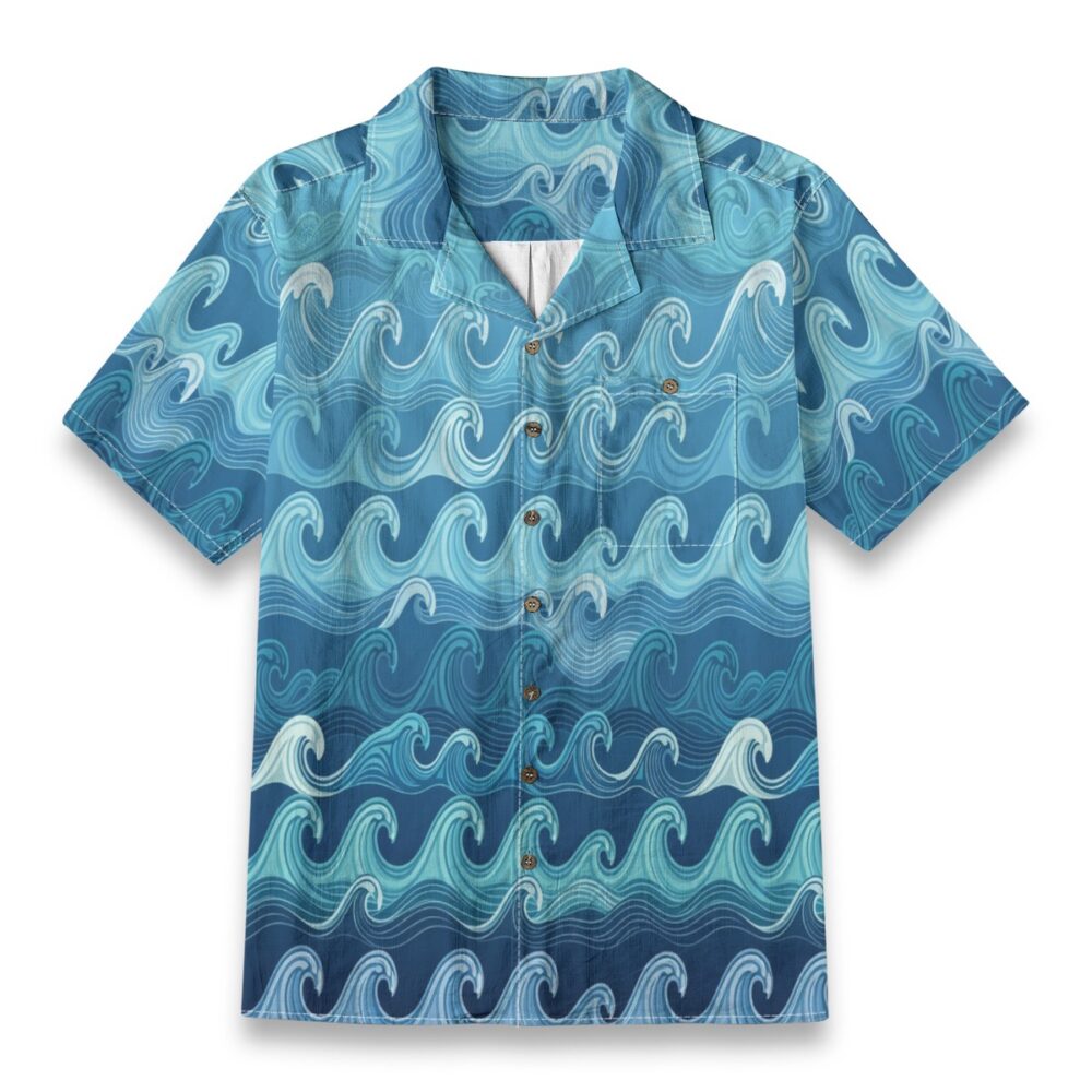 Wildebeest Safari Plains Tropical Beach Shirt