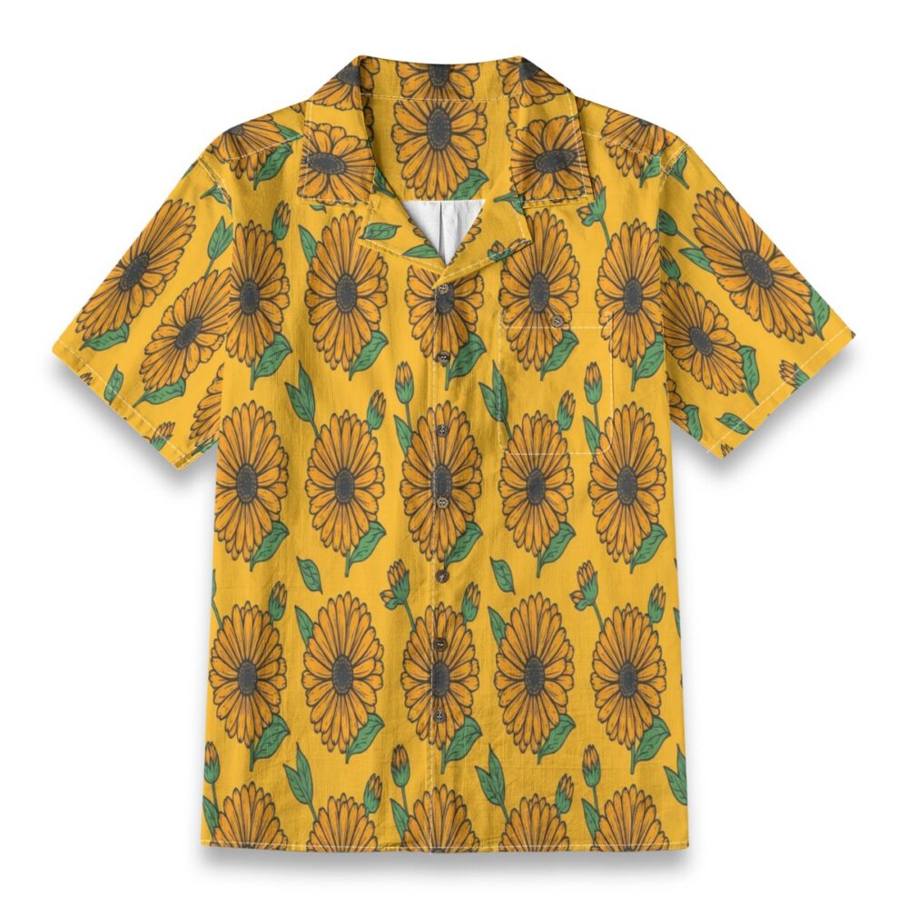 Edelweiss Alpine Bloom Floral Resort Shirt