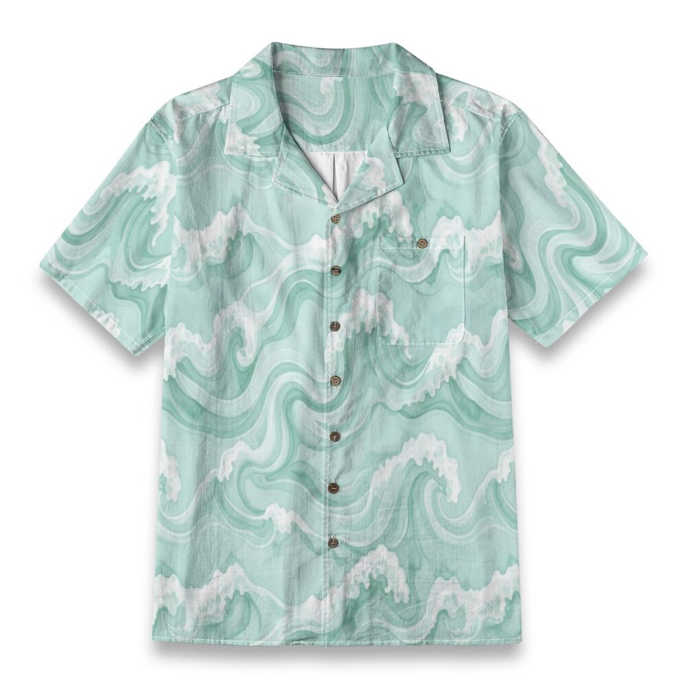 Tidal Surge Ocean Energy Tropical Shirt